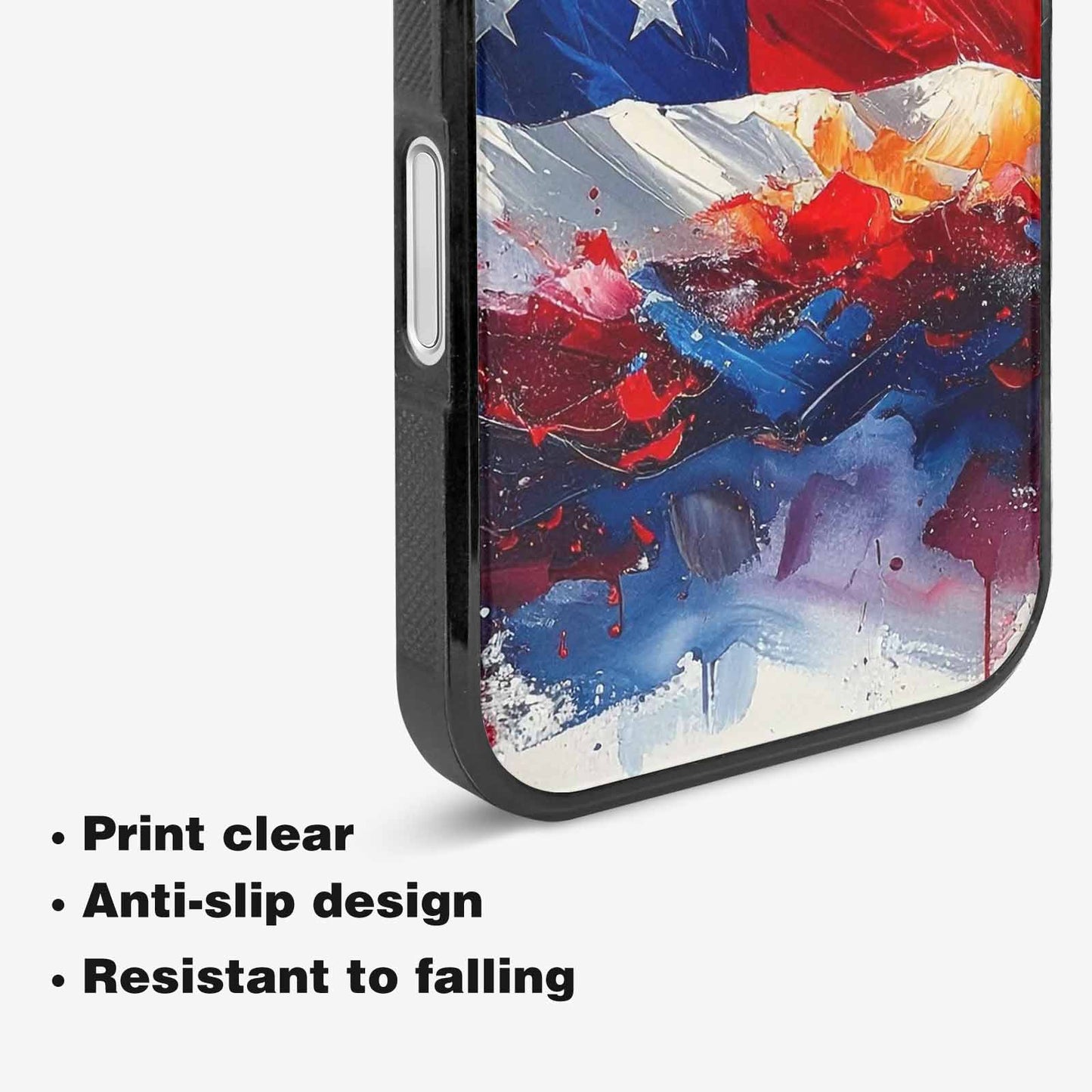 iPhone 16 Plus Case — Usa Flag Stars And Stripes Art, Original Design Phone Case