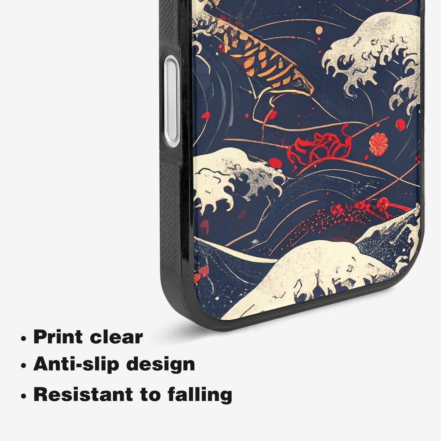 iPhone 16 Plus Case — Samurai Art Repeat Pattern, Customized Protective Case