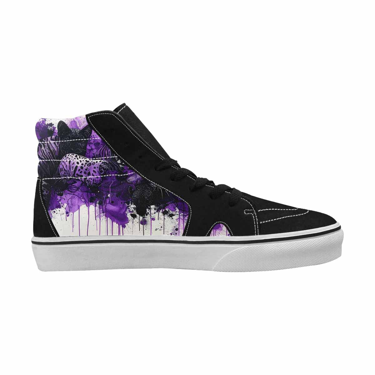 MEN'S Animal Print High Top Canvas Grunge Shoes