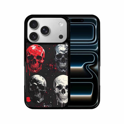 iPhone 17 Pro Case — Skull Dark Art Gothic Print Gothic, Custom Phone Case