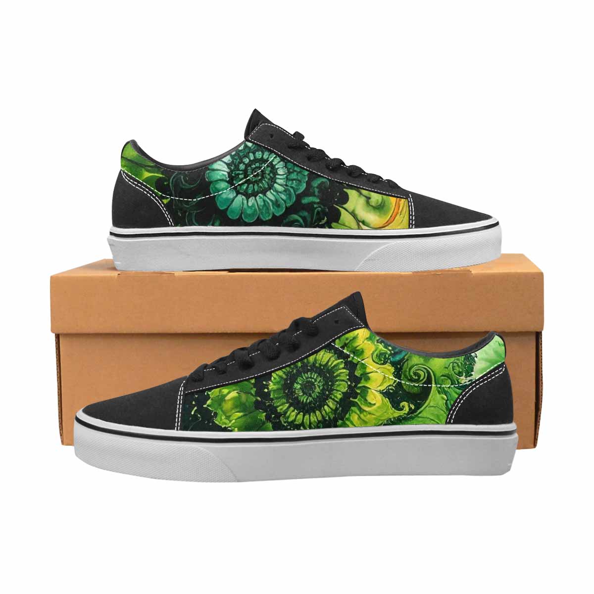 WOMEN'S Tie Lace-Up Canvas Vivid Sneakers