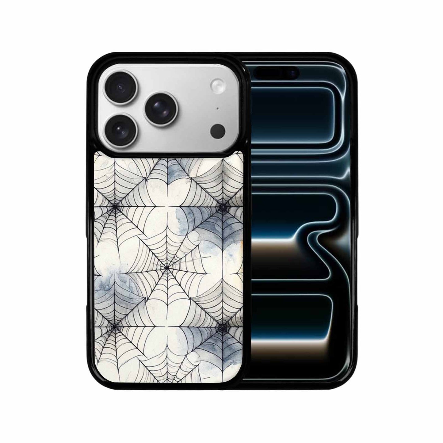 iPhone 17 Pro Case — Watercolor Klimt Spider Web Watercolor Abstract, Custom Made Phone Cover