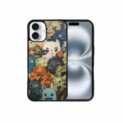 iPhone 16 Plus Case — Monsters Camomonsters Pattern Gsw, Personalized Phone Case