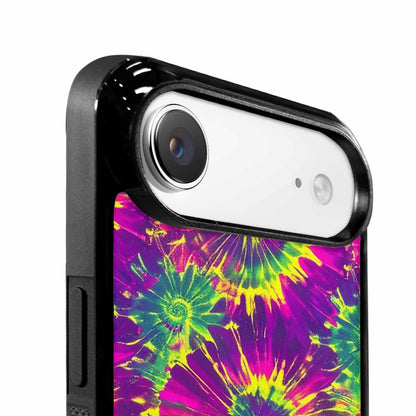 iPhone 17 Air Case — Tie Dye Neon Acid Blended Tie, Custom Designed Case Cover