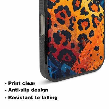 iPhone 16 Pro Max Case — Full Color Vibrant Animal Print Animal, Custom Print Case Cover