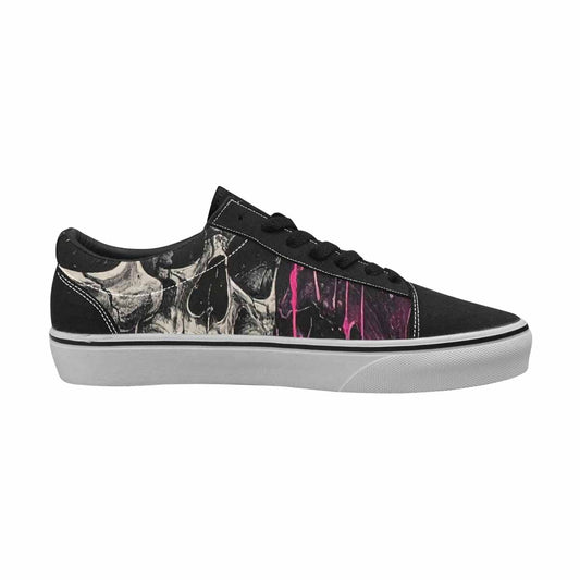 WOMEN'S Rainbow From Skull S Lace-Up Canvas Dreamcore Shoes