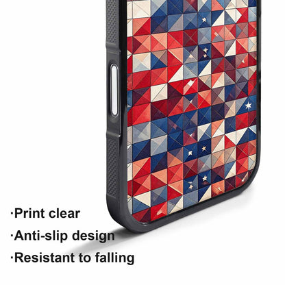 iPhone 17 Air Case — Small American Flag Stars And Galaxy, Customized Protective Case
