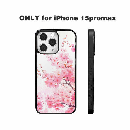 iPhone 15 Pro Max Case — Cherry Blossom Branch Cherry Blo Bir, Unique Phone Case Design