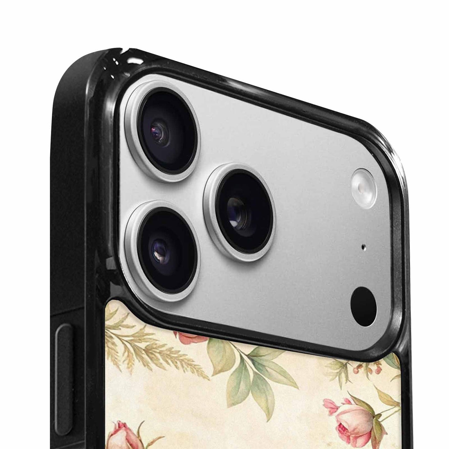 iPhone 17 Pro Max Case — Vintage Botanical Art Pattern Floral, Unique Phone Case Design