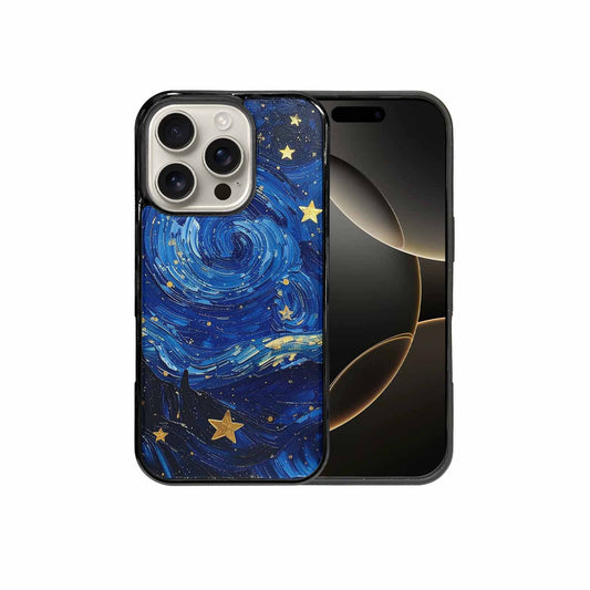 iPhone 16 Pro Case — Starry Night Galaxy Custom Personalized Phone, Original Design Phone Case