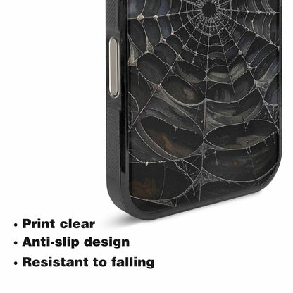 iPhone 16 Pro Max Case — Spider Web Gothic Spider Web Gothic, Custom Art Phone Cover