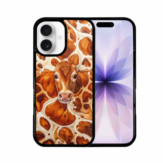 iPhone 17 Case — Small Cow Animal Print Animal Print, Custom Designed Case Cover