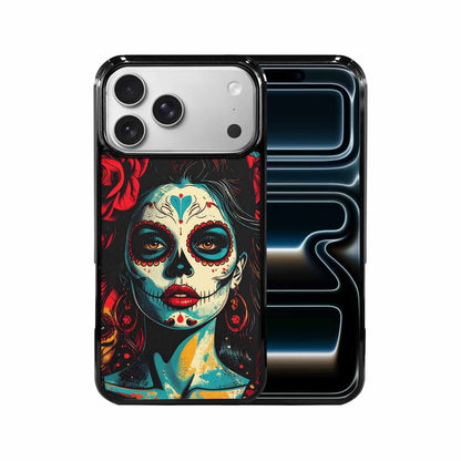 iPhone 17 Pro Max Case — Skull Dark Art Gothic Print Gothic, Custom Printed Phone Case