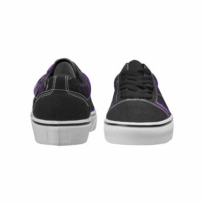 WOMEN'S Animal Print Lace-Up Canvas Melting Art Sneakers