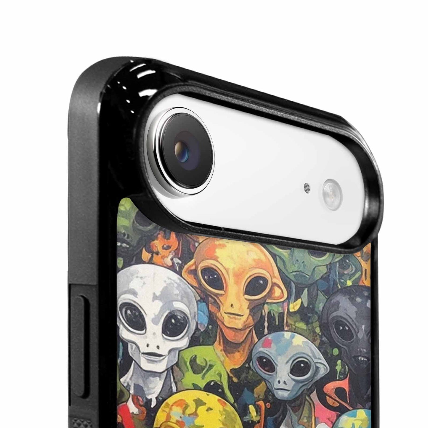 iPhone 17 Air Case — Aliens Camo Aliens Pattern Hundreds Alien, Custom Phone Case