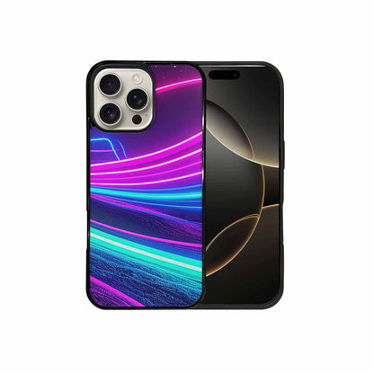 iPhone 16 Pro Max Case — 80s Neon Cartoon Custom, Custom Art Phone Cover