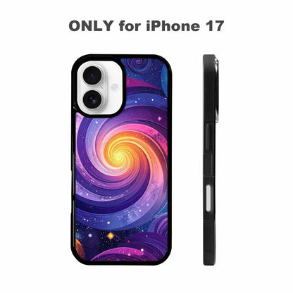 iPhone 17 Case — Rose Galaxy Art Seamless Galaxy Space, Custom Designed Case Cover