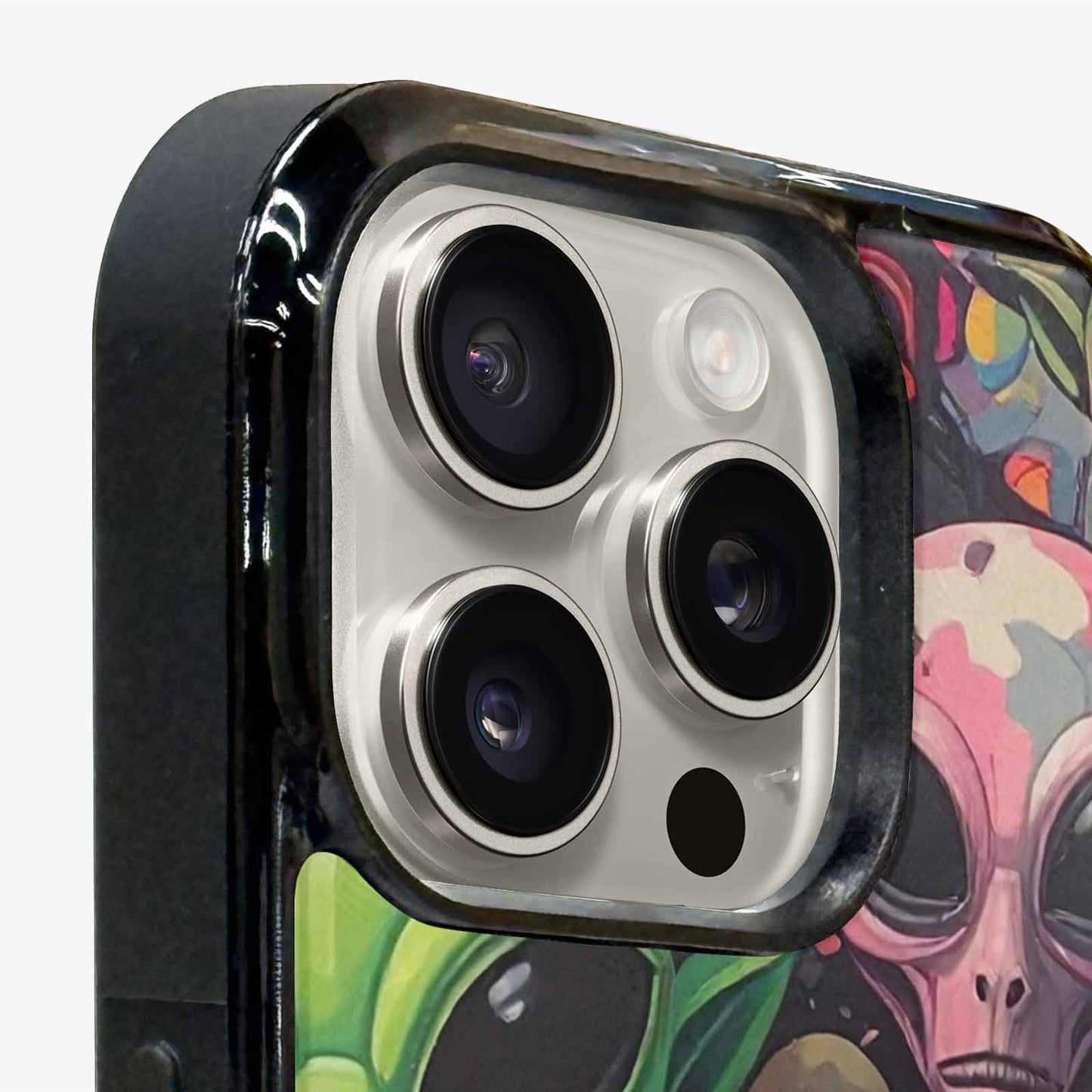 iPhone 16 Pro Max Case — Aliens Camo Aliens Pattern Hundreds Of, Custom Made Phone Cover