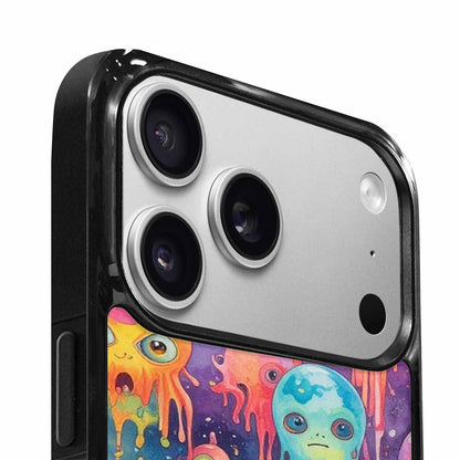 iPhone 17 Pro Max Case — Aliens Tie Dyemelting Aliens Tie Dye, Custom Made Phone Cover