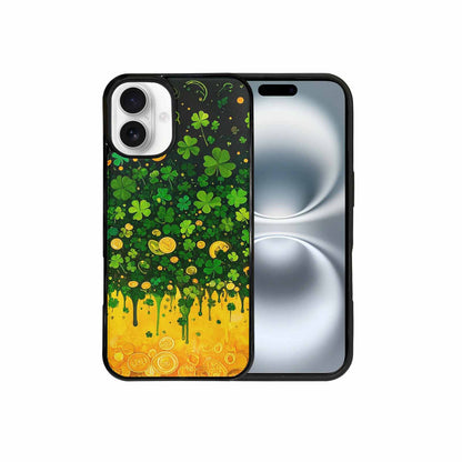 iPhone 16 Plus Case — St Patrick\'s Clover St Patrick\'s Clover, Custom Designed Case Cover