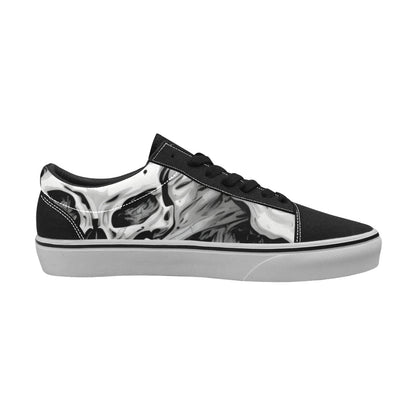 MEN'S Horror Comic Book Art Low Top Skateboarding Cottagecore Custom Shoes