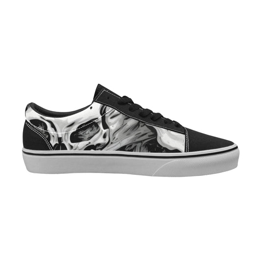MEN'S Horror Comic Book Art Low Top Skateboarding Cottagecore Custom Shoes