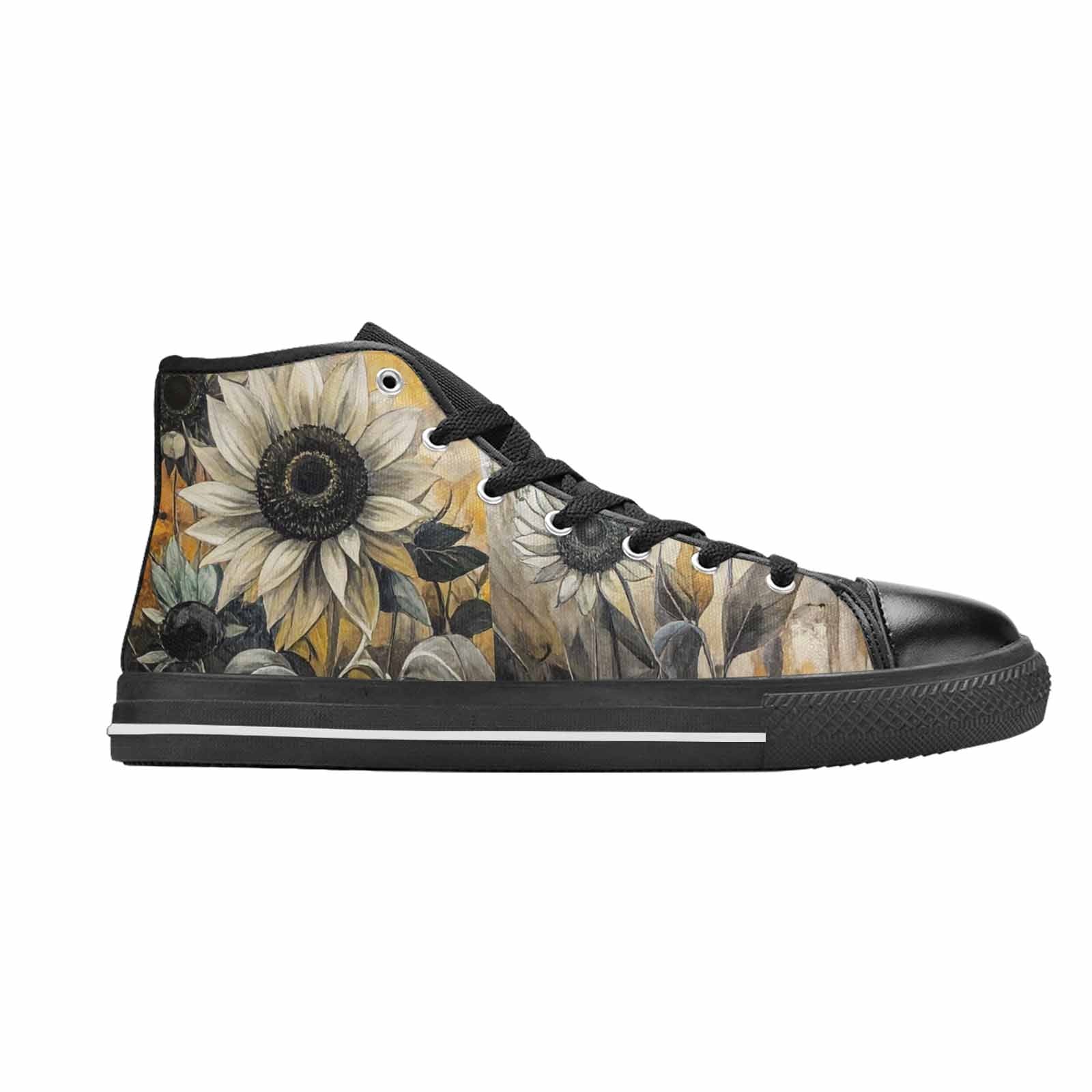 WOMEN'S Blend Melt Them High Top Canvas Cottagecore Sneakers