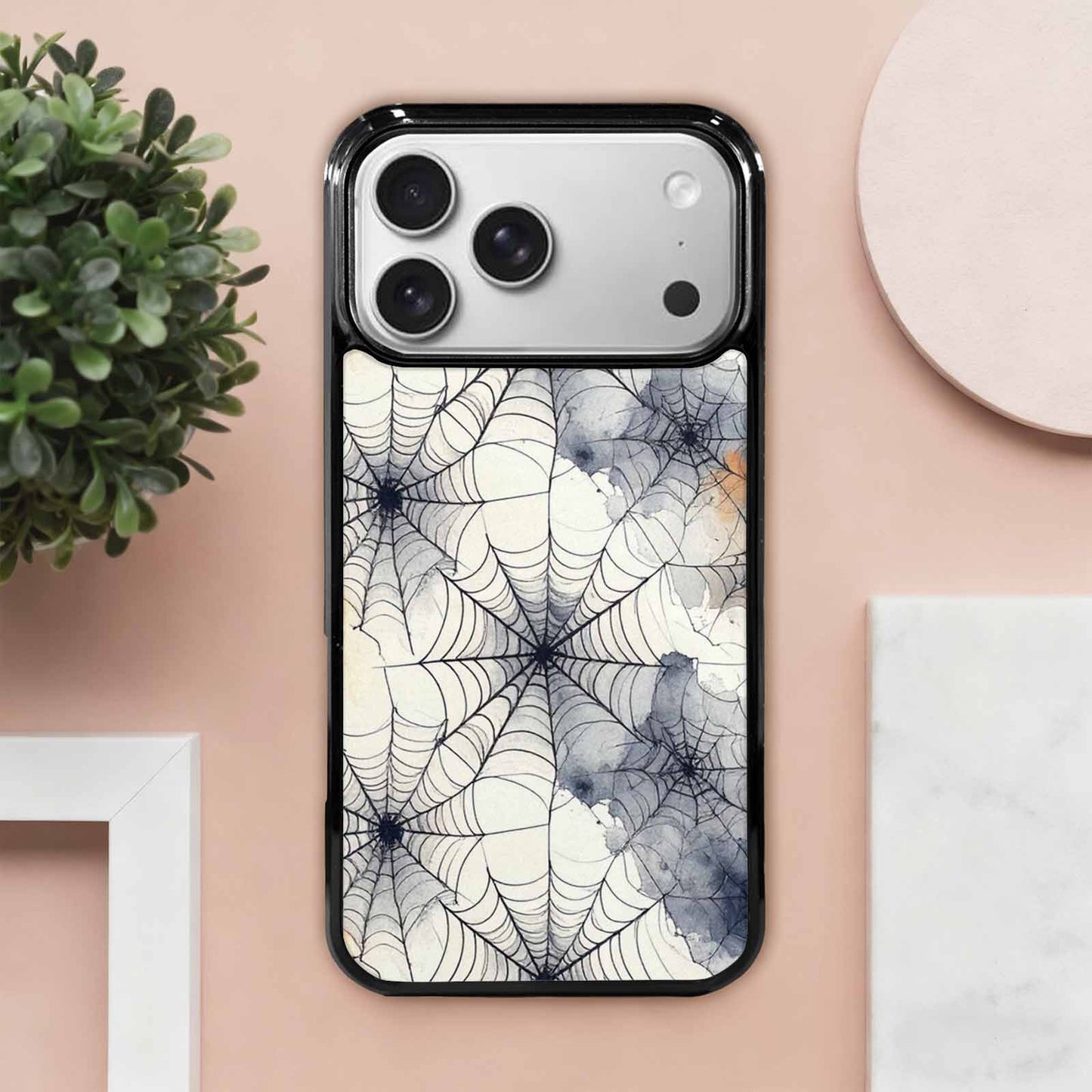 iPhone 17 Pro Max Case — Watercolor Klimt Spider Watercolor Abstract, Custom Made Phone Cover