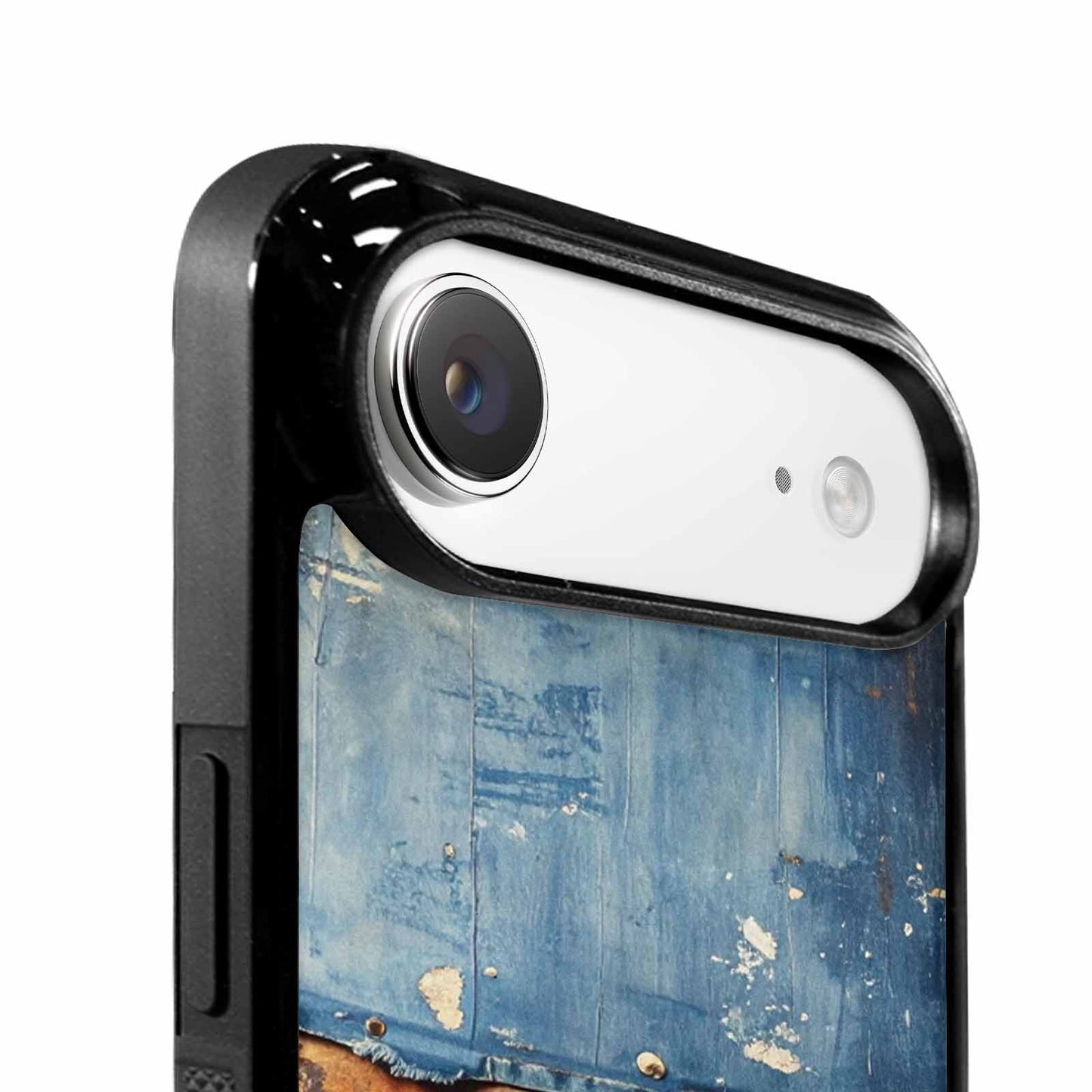 iPhone 17 Air Case — Denim Distressed Textures Print Edge Original, Custom Print Case Cover