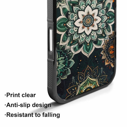 iPhone 17 Case — Small Mandala Pattern, Randomly Floral, Custom Print Case Cover