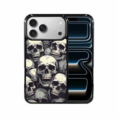 iPhone 17 Pro Max Case — Skull Dark Art Gothic Print Gothic, Custom Made Phone Cover