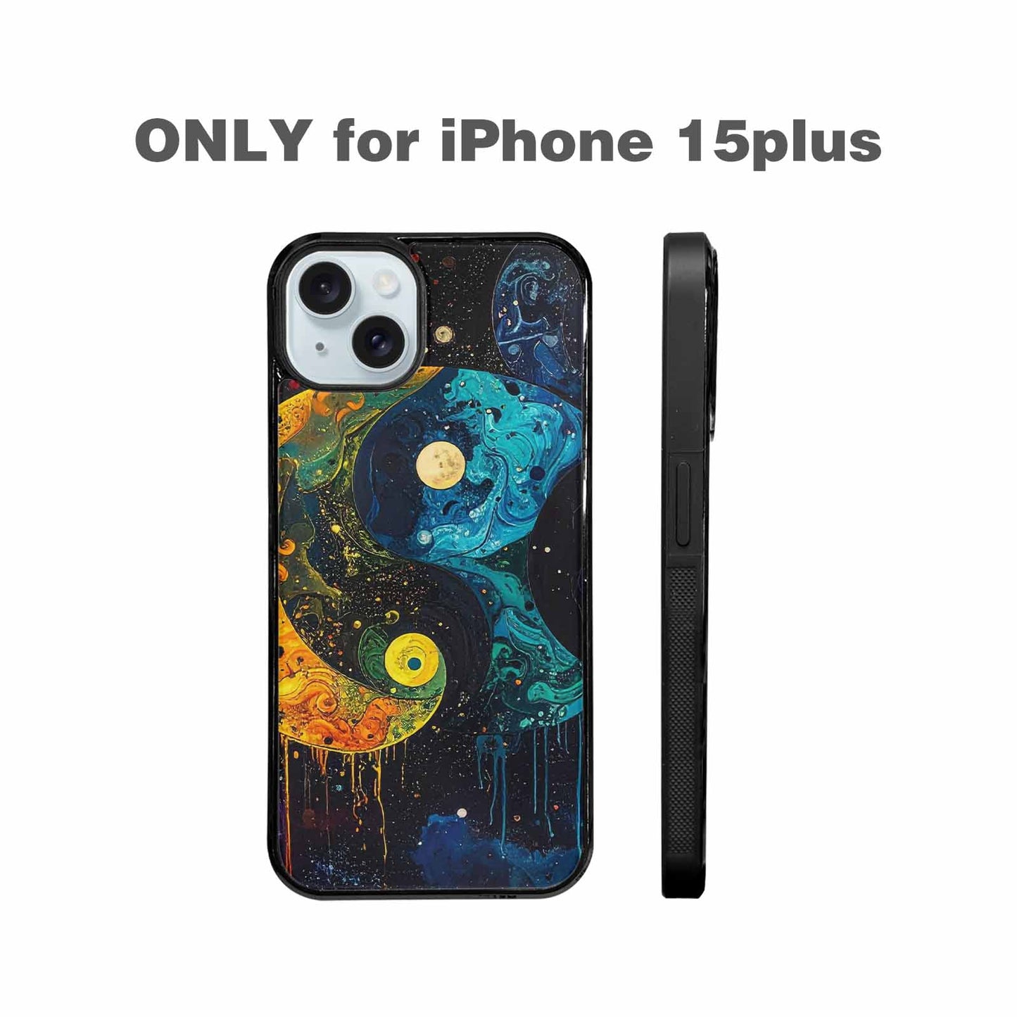 iPhone 15 Plus Case — Yin Yang Yin And Yang Symbol, Custom Print Case Cover