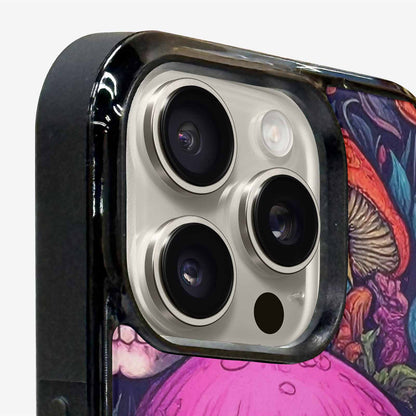 iPhone 16 Pro Max Case — Mushroom Skull, Custom Print Case Cover