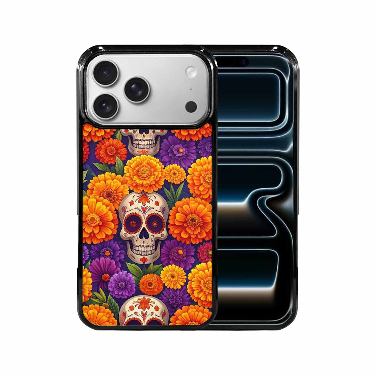 iPhone 17 Pro Max Case — Skull Dark Art Gothic Print Gothic, Custom Designed Case Cover