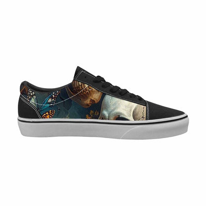 WOMEN'S More Overlapping Ontop Each Lace-Up Canvas Cottagecore Custom Sneakers