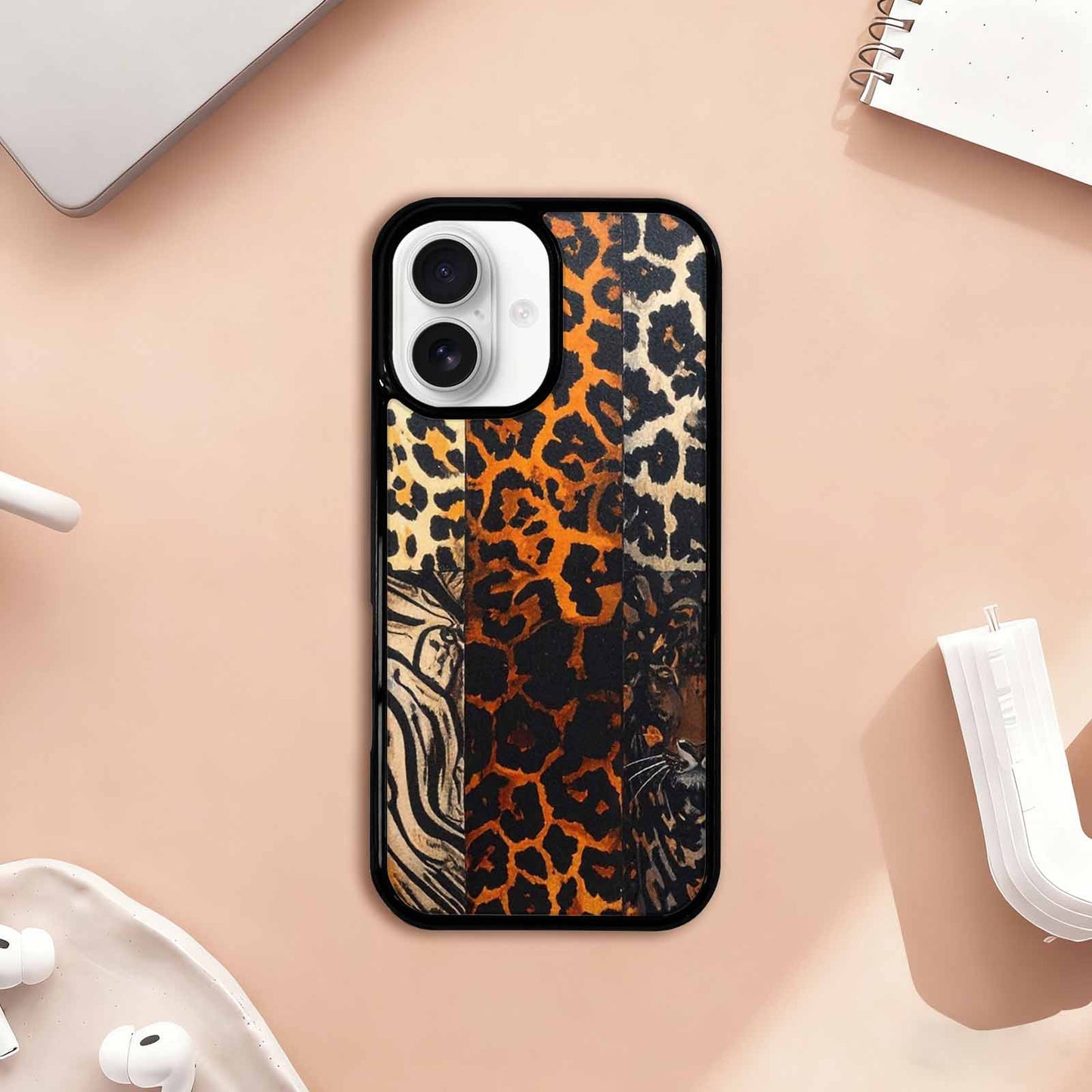 iPhone 17 Case — Small Animal Print Pattern, Animal Print, Unique Phone Case Design