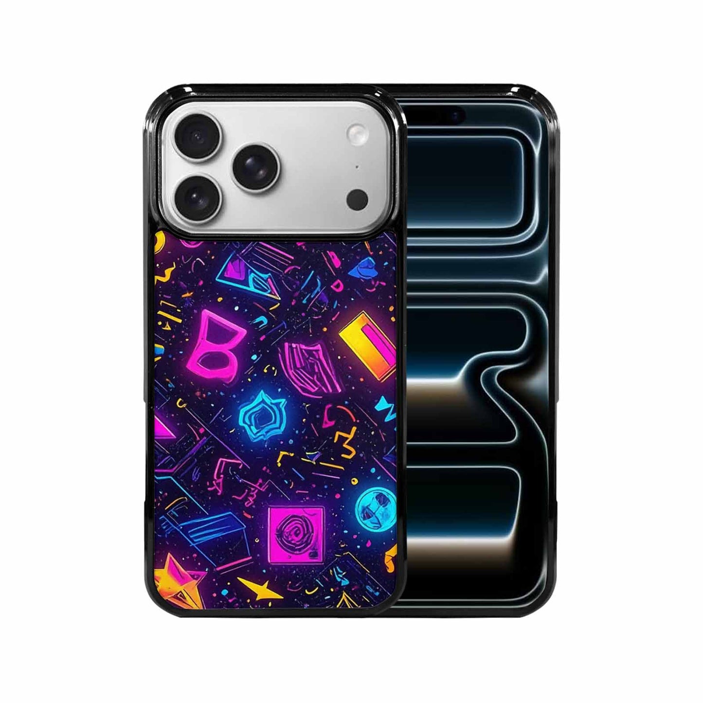 iPhone 17 Pro Max Case — Retro Motif Retro Motifs Retro Vintage, Custom Made Phone Cover