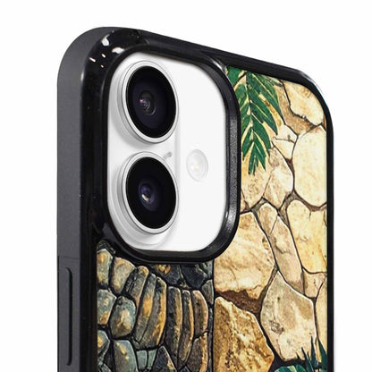 iPhone 17 Case — Small Dinosaur Silhouette Pattern, Original Art, Custom Phone Case