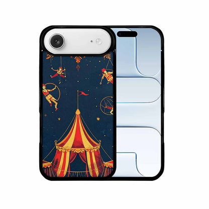 iPhone 17 Air Case — Vintage Circus Art Pattern Retro Vintage, Personalized Phone Case