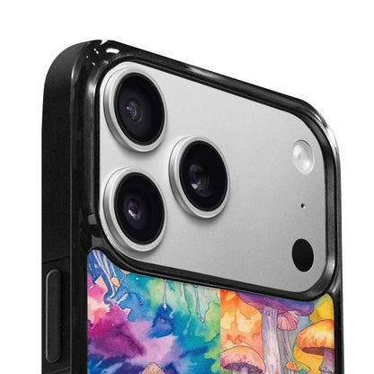 iPhone 17 Pro Max Case — Mushrooms Tie Dyemushrooms Pat Tie Dye, Custom Made Phone Cover