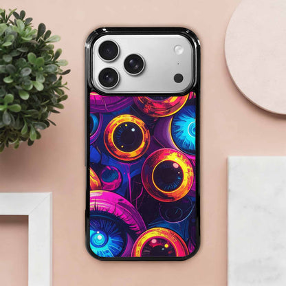 iPhone 17 Pro Max Case — Seamless Tileable Pattern Of Cartoon Cute, Customized Protective Case