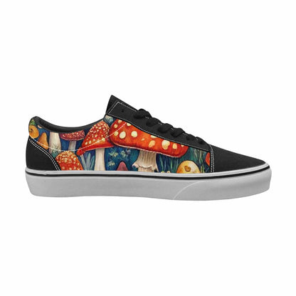 WOMEN'S Mushrooms (general) Mushrooms Pa Lace-Up Canvas Dreamlike Shoes