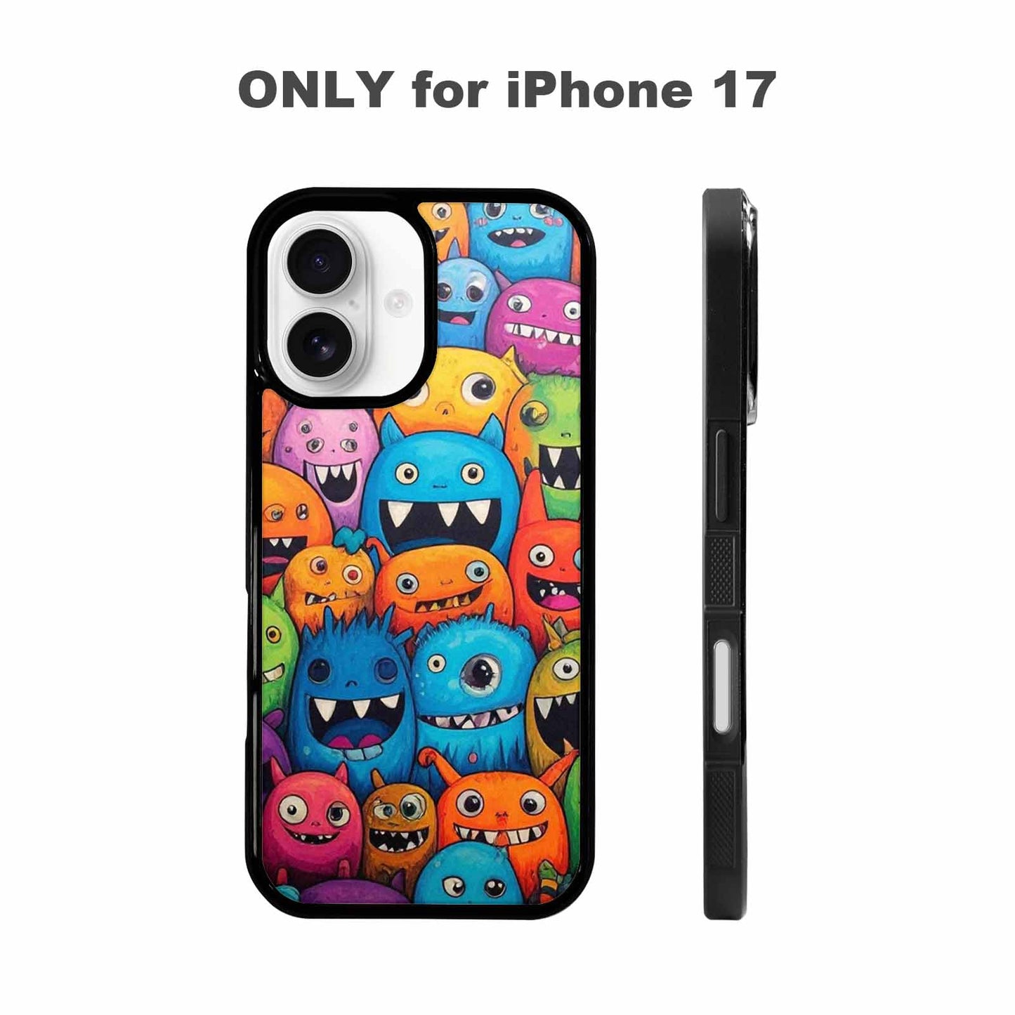 iPhone 17 Case — Monsters (general) Cartoon Monst Uus Cartoon, Customized Protective Case