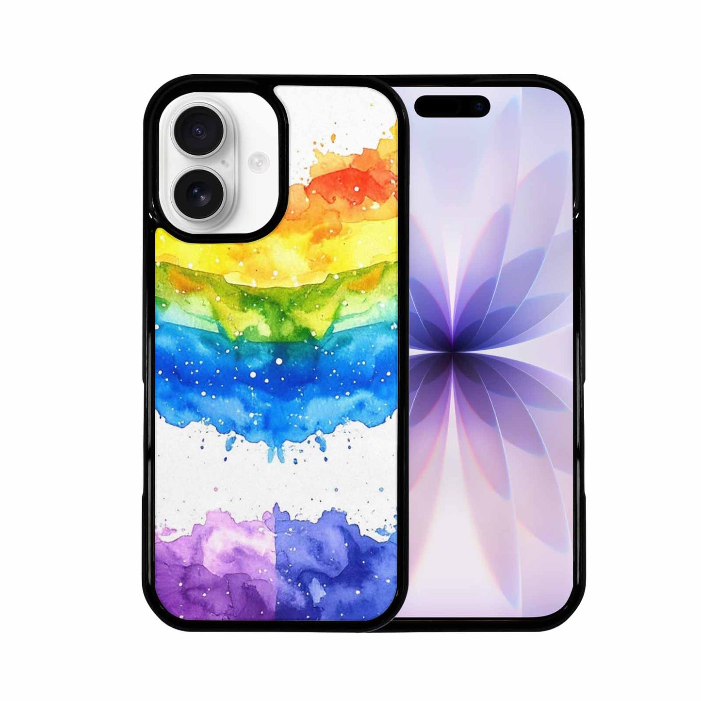 iPhone 17 Case — Watercolor Splash Abstract Pattern, Watercolor Abstract, Custom Designed Case Cover