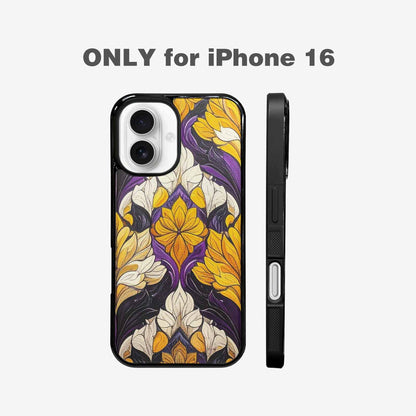 iPhone 16 Case — Nonbinary Flag Color Theme Small Rainbow, Custom Designed Case Cover