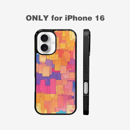 iPhone 16 Case — Color Gradient Fade Pattern Hundreds Of, Personalized Phone Case