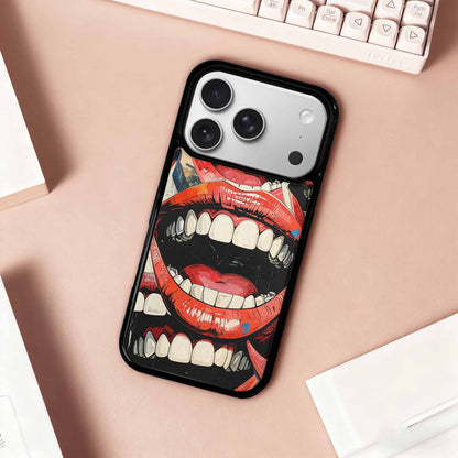iPhone 17 Pro Case — Seamless Repeating Pattern Of Overlapping Cartoon, Custom Designed Case Cover