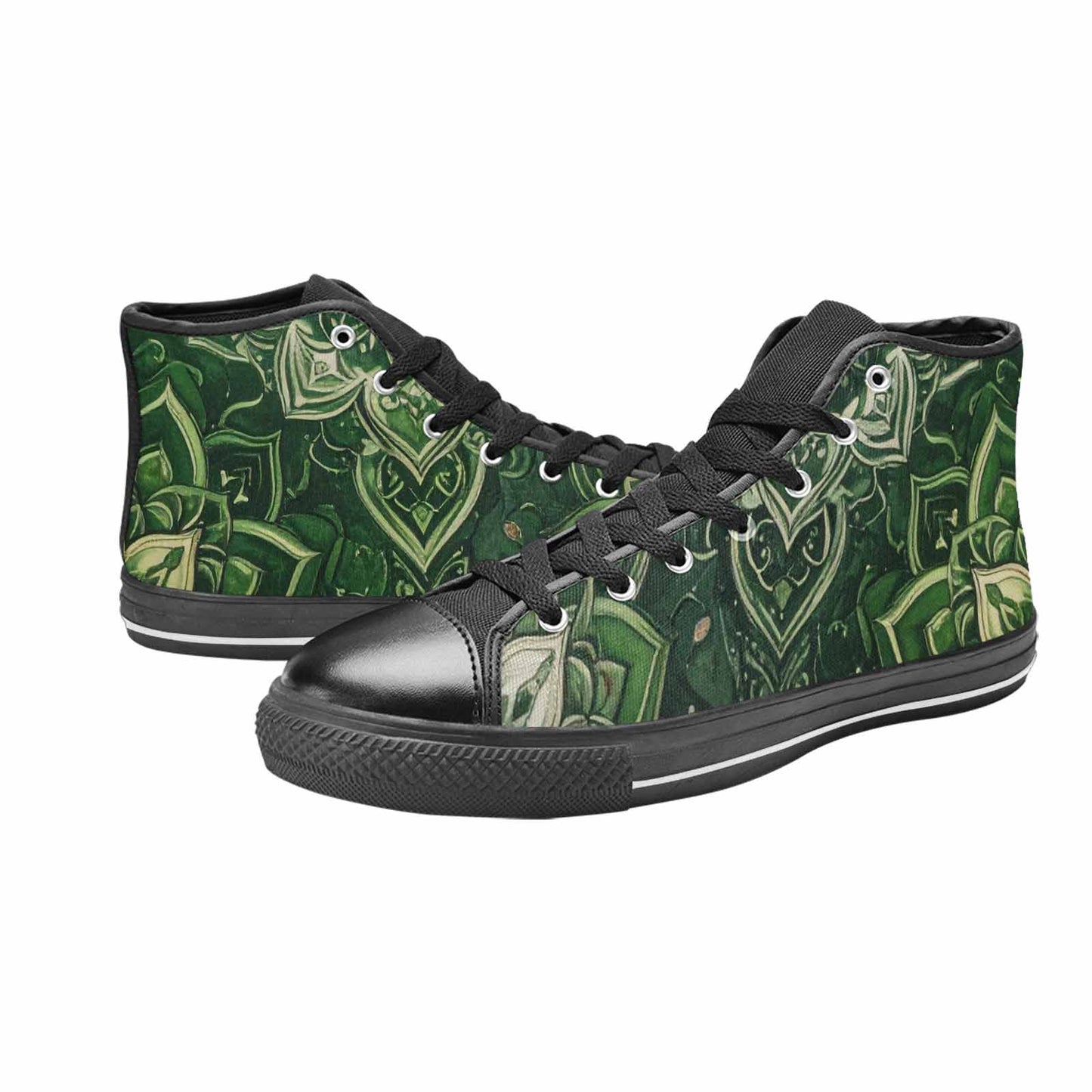 WOMEN'S Mandala High Top Canvas Vivid Shoes