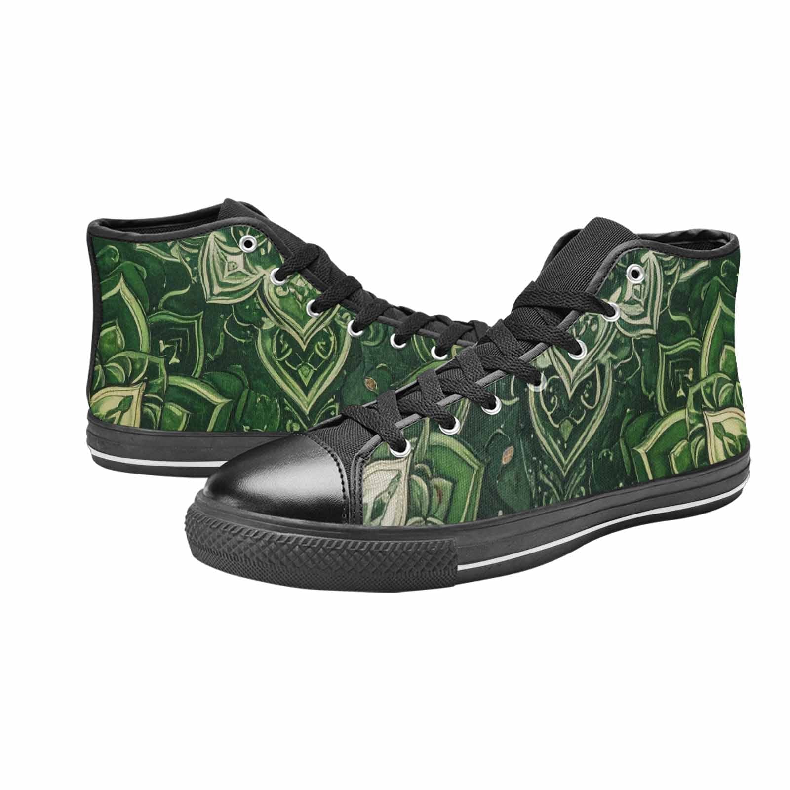 WOMEN'S Mandala High Top Canvas Vivid Shoes