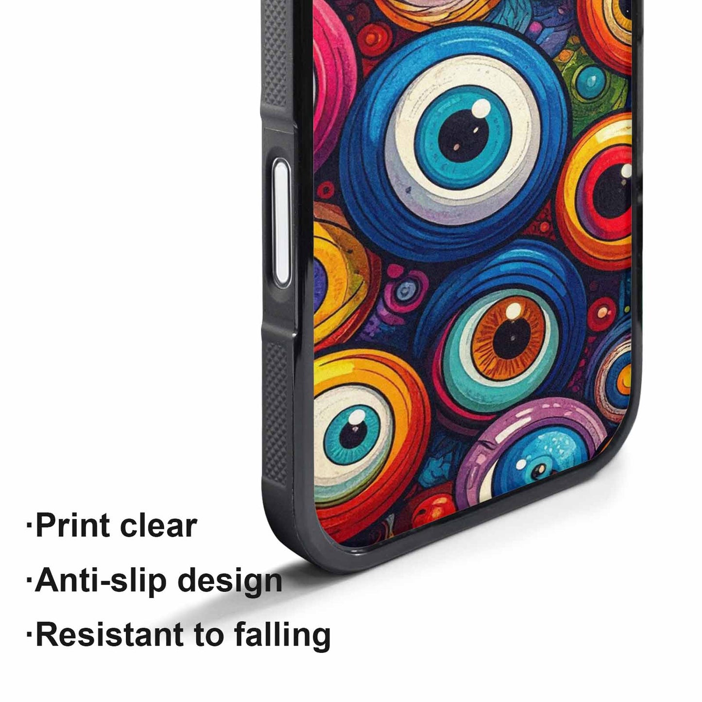 iPhone 17 Pro Max Case — Seamless Tileable Pattern Of Cartoon Cute, Custom Made Phone Cover